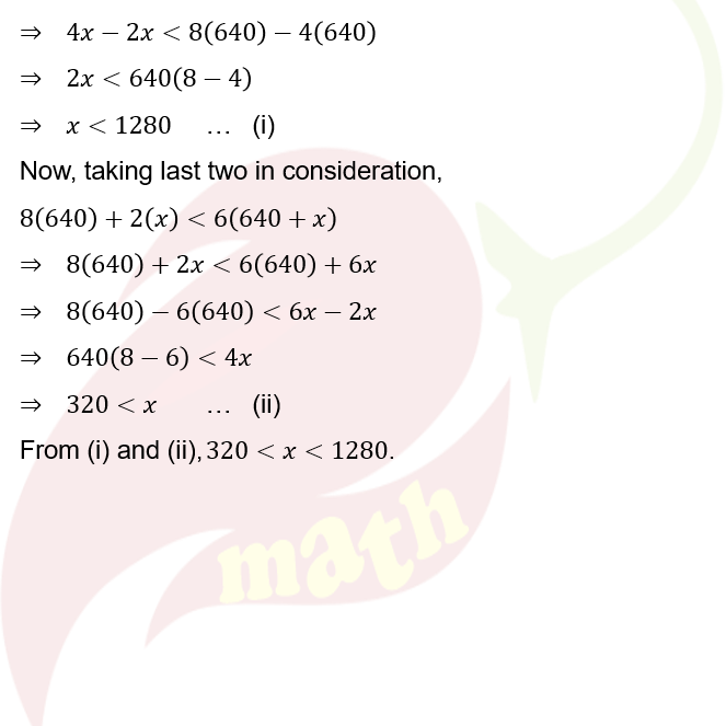 Ncert Solutions class 11 Linear Inequalities Miscellaneous Exercise