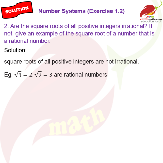 Ncert solutions class 9 exercise 2 question 2