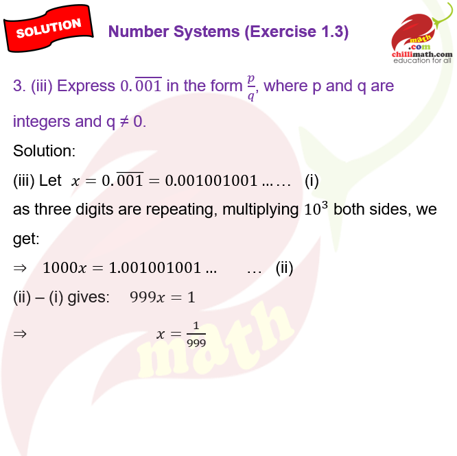 Ncert solutions class 9 exercise 3 question 3