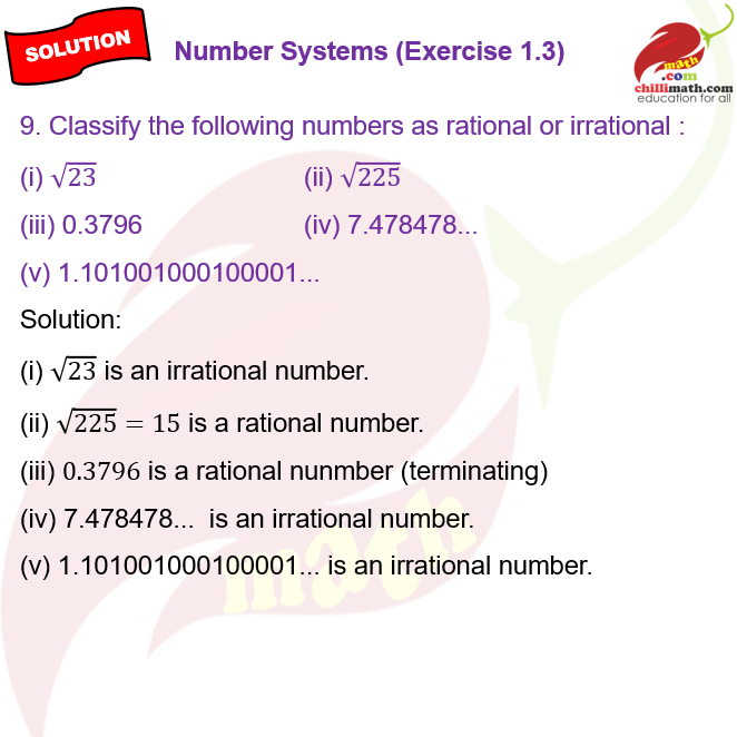Ncert solutions class 9 exercise 3 question 9
