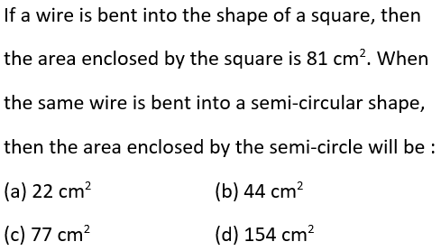 Class 10 Areas Related to Circles MCQ