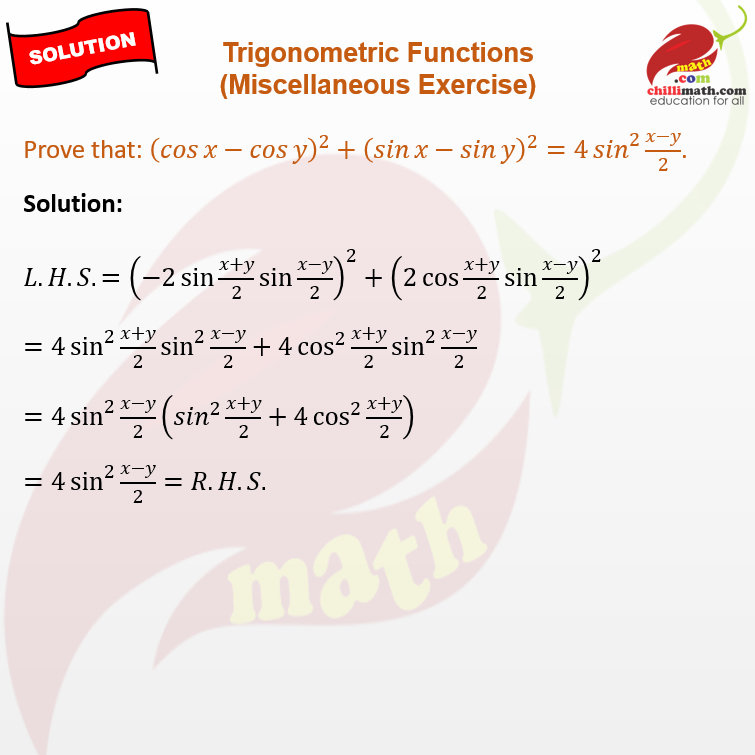 ncert-solutions-class-11-chapter-2-trigonometric-functions-miscellaneous-exercise-question-4