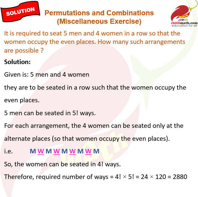 Ncert Solutions Class 11 Chapter 6 Permutations and Combinations Miscellaneous Exercise Question 9