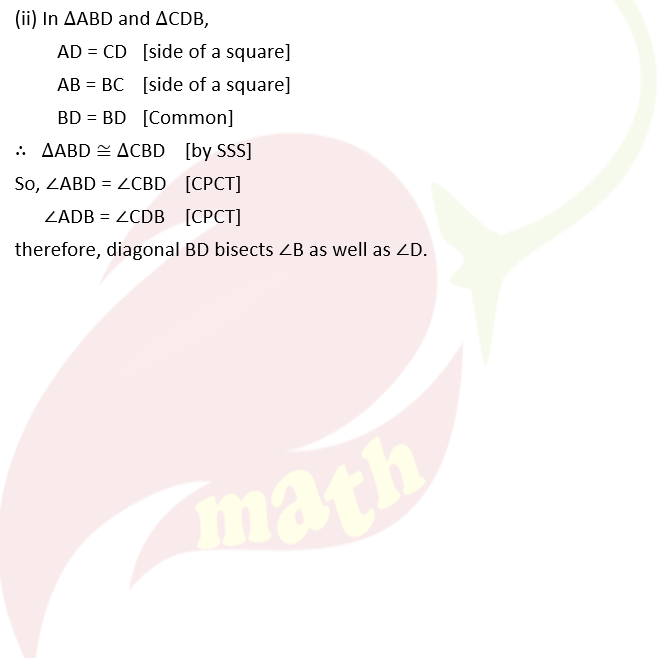 Ncert Solutions Class 9 Chapter 8 Quadrilaterals Exercise 8.1 Question 4