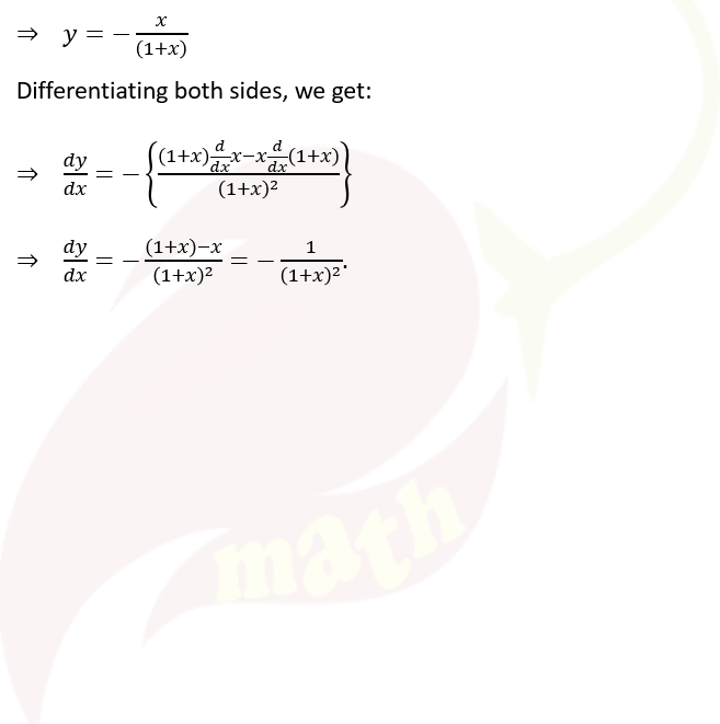 ncert solutions class 12 chapter 5 continuity and differentiability miscellaneous exercise question 14