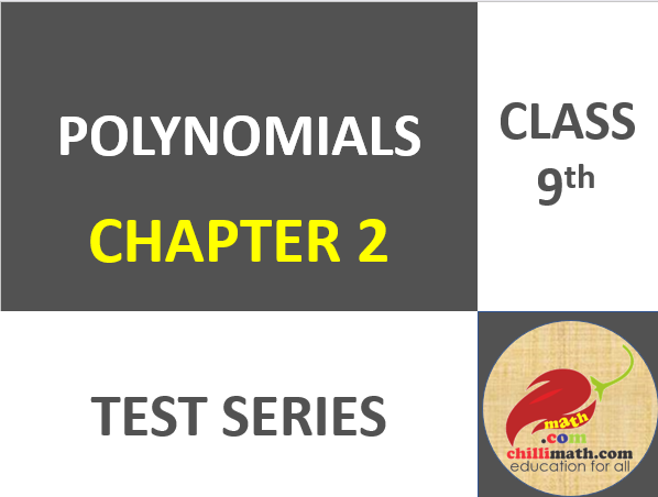 Polynomials Class 9 Test Series