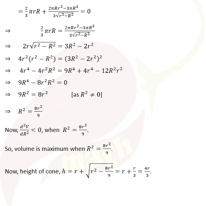 Ncert Solutions Class 12 chapter 6 Application of Derivatives Miscellaneous Exercise Question 12