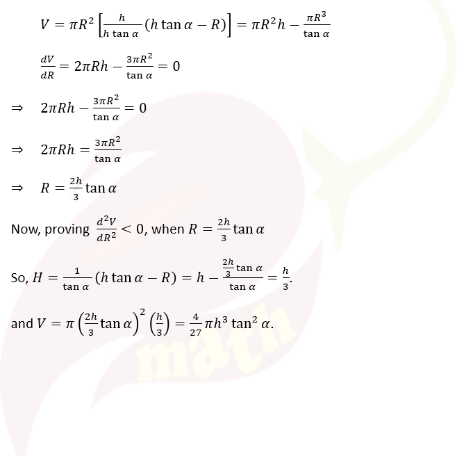 Ncert Solutions Class 12 chapter 6 Application of Derivatives Miscellaneous Exercise Question 15