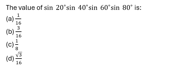 class 11 trigonometry